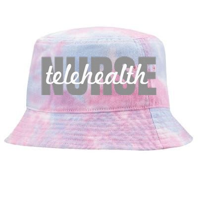 Telehealth Nurse Outfit Virtual Nursing Tie-Dyed Bucket Hat