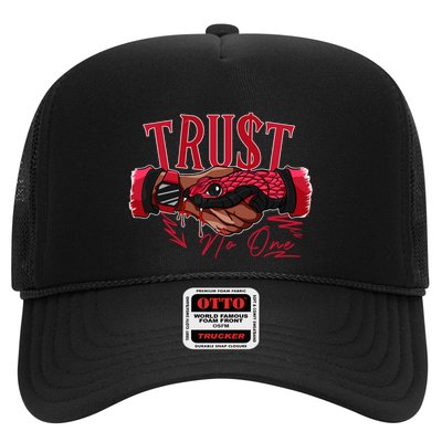 Trust No One Retro Toro Bravo 6s Matching Trucker Hat
