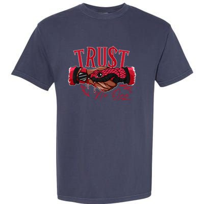 Trust No One Retro Toro Bravo 6s Matching Garment-Dyed Heavyweight T-Shirt