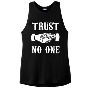 Trust No One Ladies PosiCharge Tri-Blend Wicking Tank