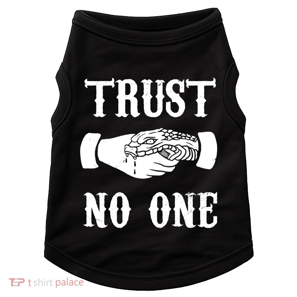 Trust No One Doggie Tank