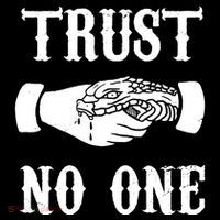 Trust No One Flatbill Hat