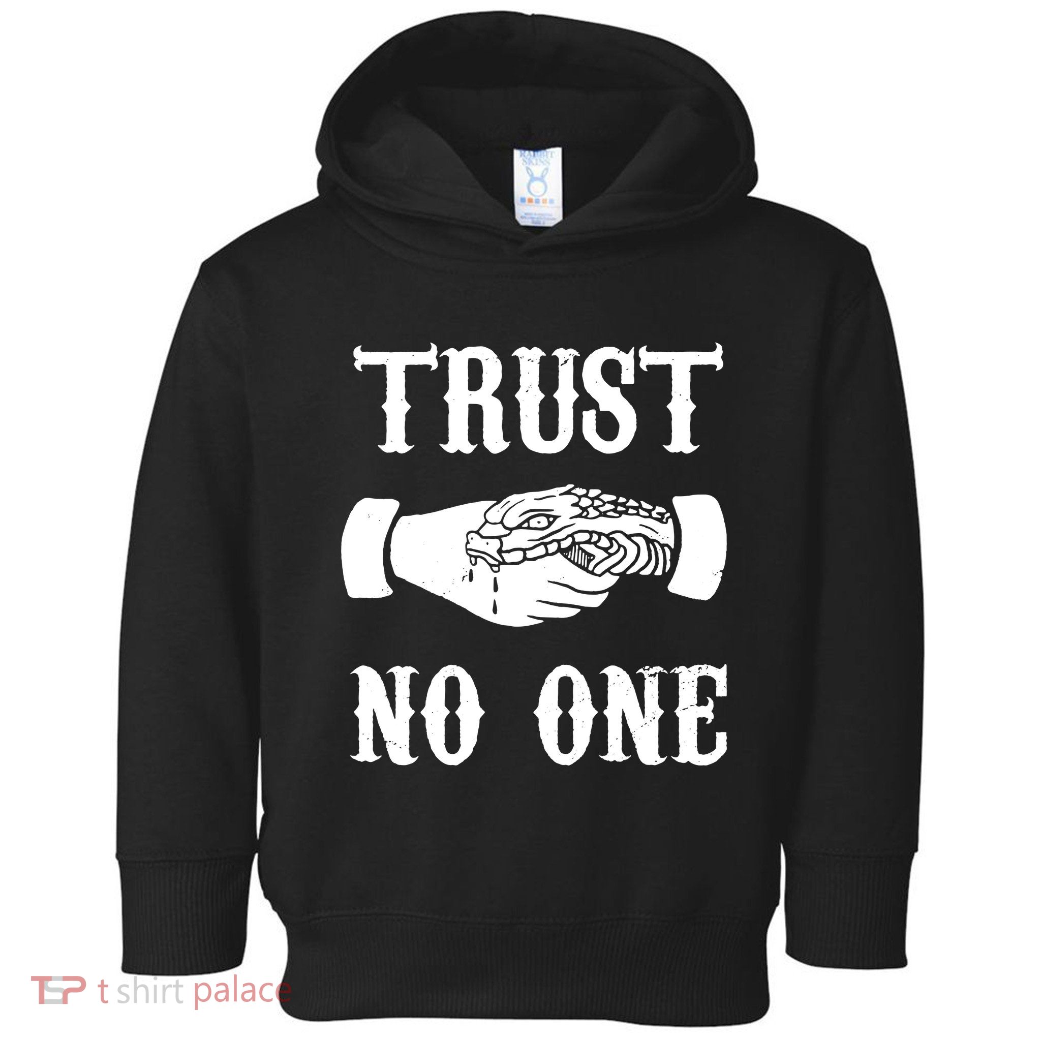 Trust No One Toddler Hoodie