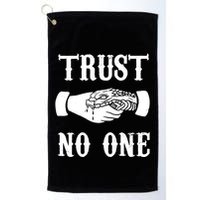 Trust No One Golf Towel