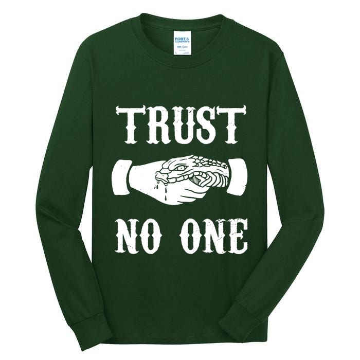 Trust No One Tall Long Sleeve T-Shirt