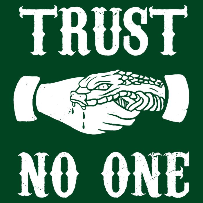 Trust No One Tall Long Sleeve T-Shirt