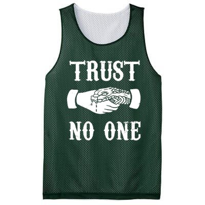 Trust No One Mesh Reversible Basketball Jersey Tank