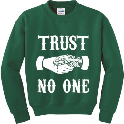 Trust No One Kids Sweatshirt