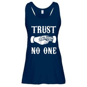 Trust No One Ladies Essential Flowy Tank