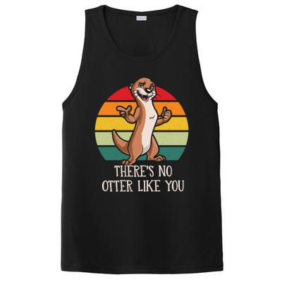 Theres No Otter Like You Otter Lover Couples Sea Otter Cool Gift PosiCharge Competitor Tank