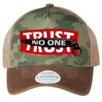 Trust No One Graphic Legacy Tie Dye Trucker Hat