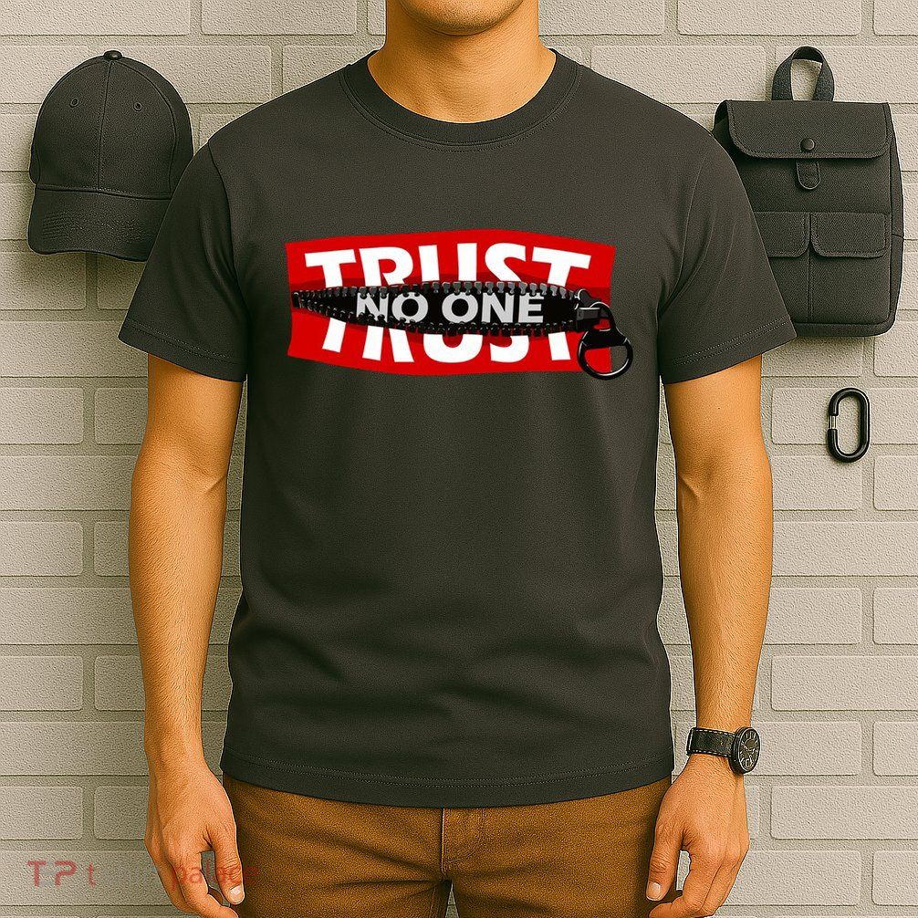 Trust No One Graphic T-Shirt