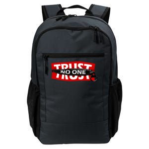 Trust No One Graphic Daily Commute Backpack