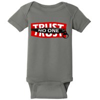 Trust No One Graphic Baby Bodysuit