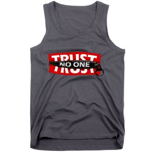 Trust No One Graphic Tank Top