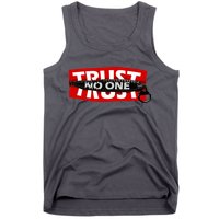 Trust No One Graphic Tank Top