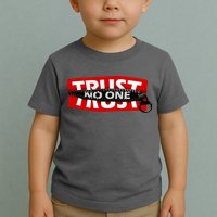 Trust No One Graphic Toddler T-Shirt