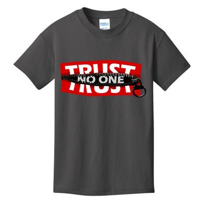 Trust No One Graphic Kids T-Shirt