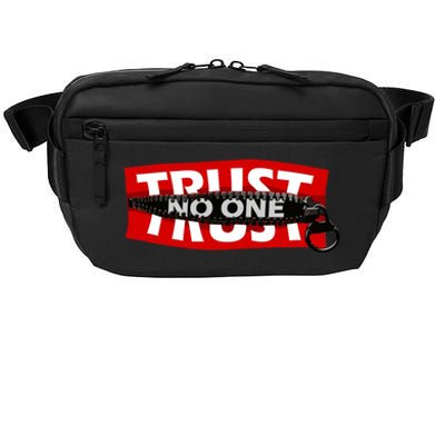 Trust No One Graphic Crossbody Pack