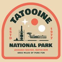 Tatooine National Park Zip Tote Bag