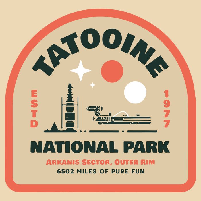 Tatooine National Park Zip Tote Bag