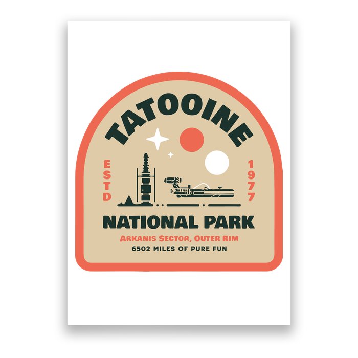 Tatooine National Park Poster