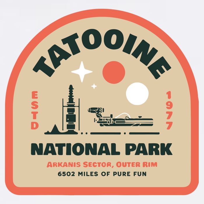 Tatooine National Park Poster