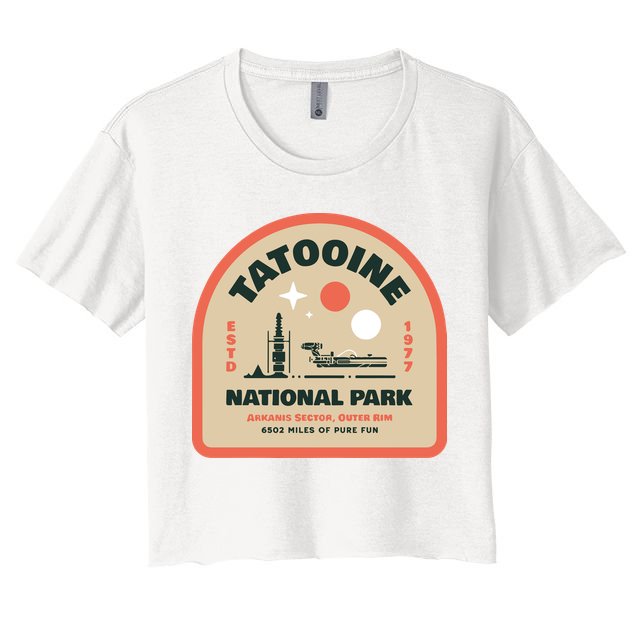 Tatooine National Park Crop Top