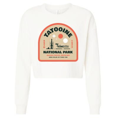 Tatooine National Park Cropped Pullover Crew