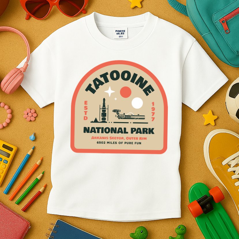 Tatooine National Park Kids T-Shirt
