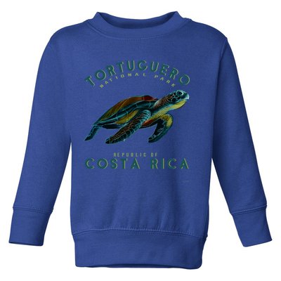 Tortuguero National Park Costa Rica Sea Turtle Souvenir Gift Toddler Sweatshirt
