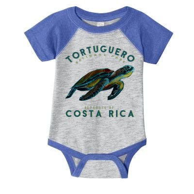Tortuguero National Park Costa Rica Sea Turtle Souvenir Gift Infant Baby Jersey Bodysuit