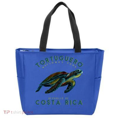 Tortuguero National Park Costa Rica Sea Turtle Souvenir Gift Zip Tote Bag