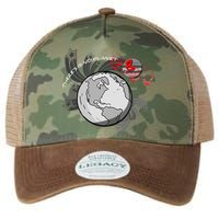 There's No Planet B Science Climate Change Earth Day Legacy Tie Dye Trucker Hat