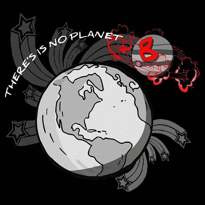 There's No Planet B Science Climate Change Earth Day Backpack
