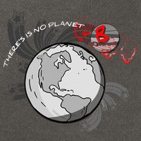 There's No Planet B Science Climate Change Earth Day Cotton Canvas Backpack