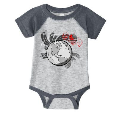 There's No Planet B Science Climate Change Earth Day Infant Baby Jersey Bodysuit