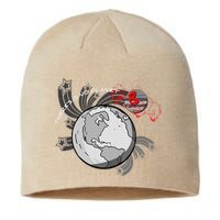 There's No Planet B Science Climate Change Earth Day Sustainable Beanie
