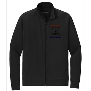 Theres No Place Id Rather Be Than Beaver Valley Funny Adult Humor Stretch Full-Zip Cadet Jacket