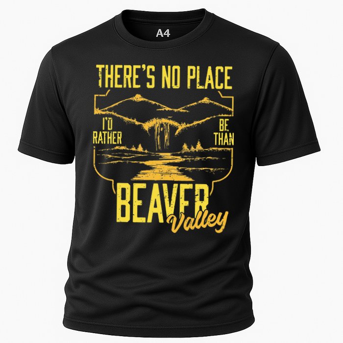 There's No Place I'd Rather Be Than Beaver Valley Cooling Performance Crew T-Shirt