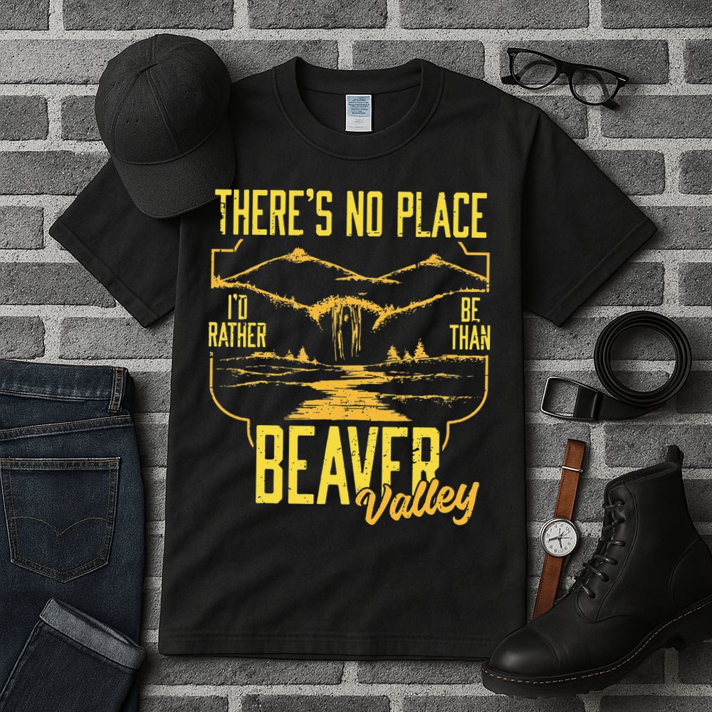 There's No Place I'd Rather Be Than Beaver Valley Tall T-Shirt