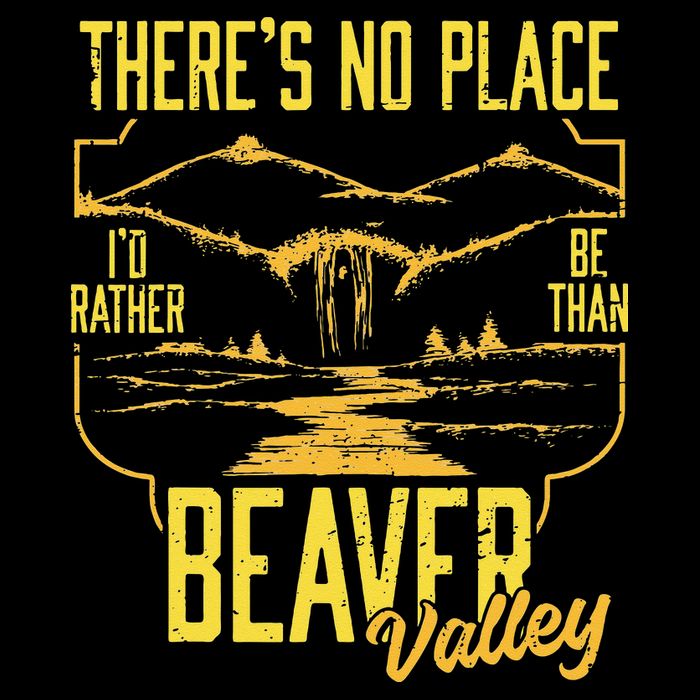 There's No Place I'd Rather Be Than Beaver Valley Wool Snapback Cap