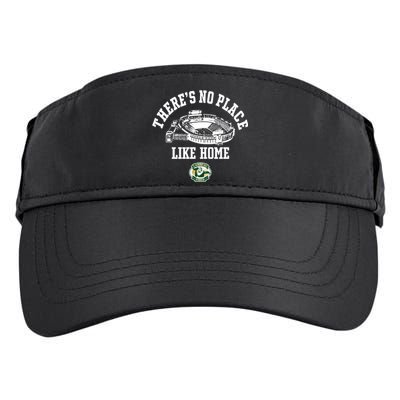 ThereS No Place Like Home Lambeau Field Adult Drive Performance Visor