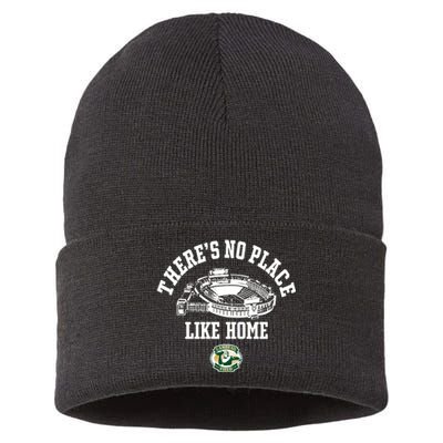 ThereS No Place Like Home Lambeau Field Sustainable Knit Beanie