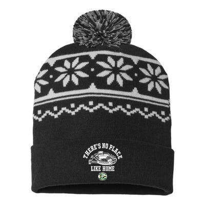 ThereS No Place Like Home Lambeau Field USA-Made Snowflake Beanie