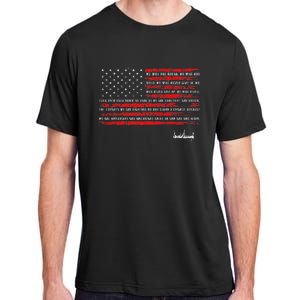 Trump Nation Proclamation Flag Adult ChromaSoft Performance T-Shirt