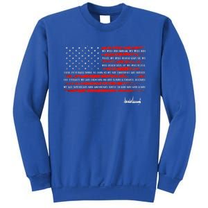 Trump Nation Proclamation Flag Sweatshirt