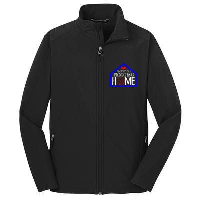 ThereS No Place Like Home Baseball Core Soft Shell Jacket