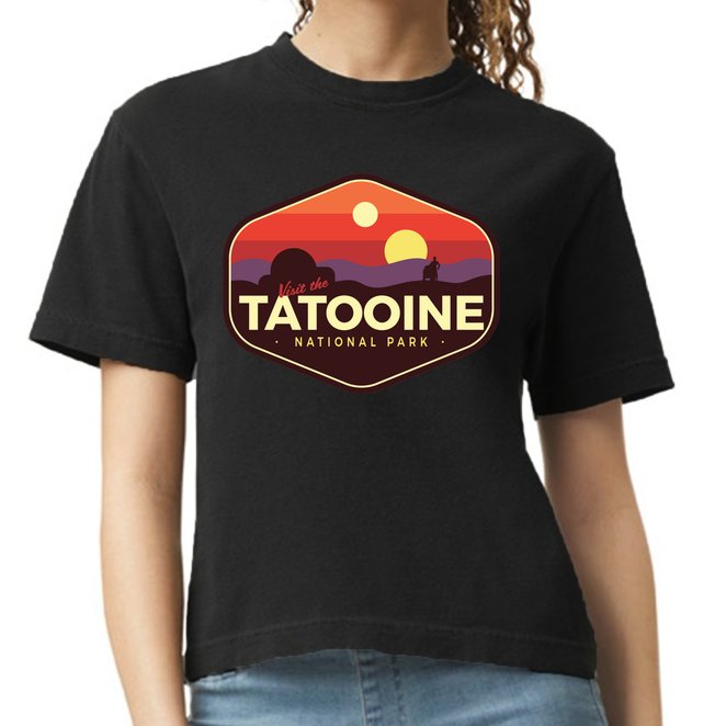 Tatooine National Park Comfort Colors Boxy T-Shirt