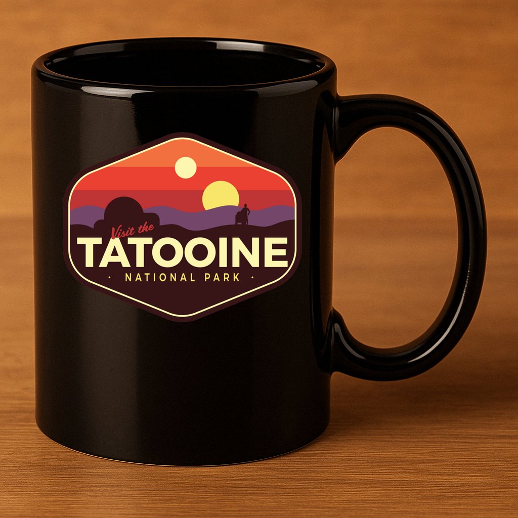 Tatooine National Park 11oz C Handle Ceramic Mug